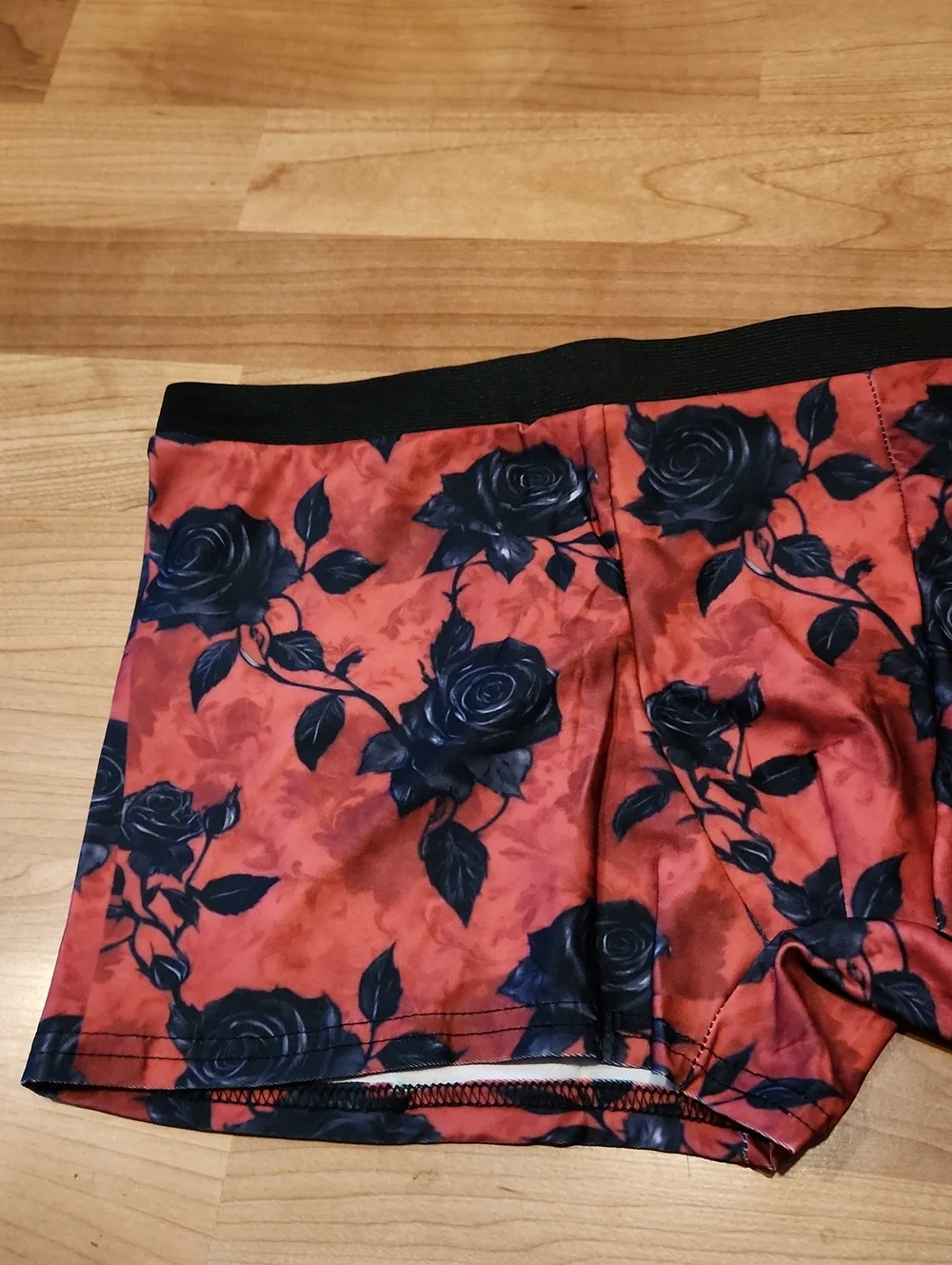 Rosa Baccara (Black Rose) Printed Boxer Brief